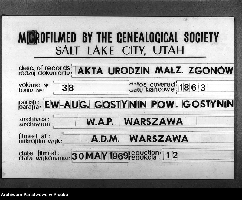 image.from.unit.number "Akta urodzeń, małżeństw i zgonów"
