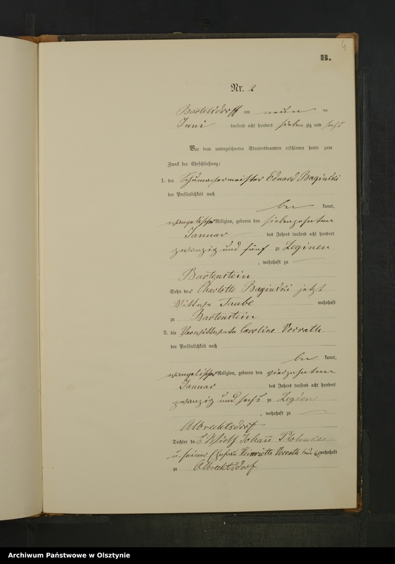 image.from.unit.number "Heiraths-Neben-Register Nr 1 - 9"