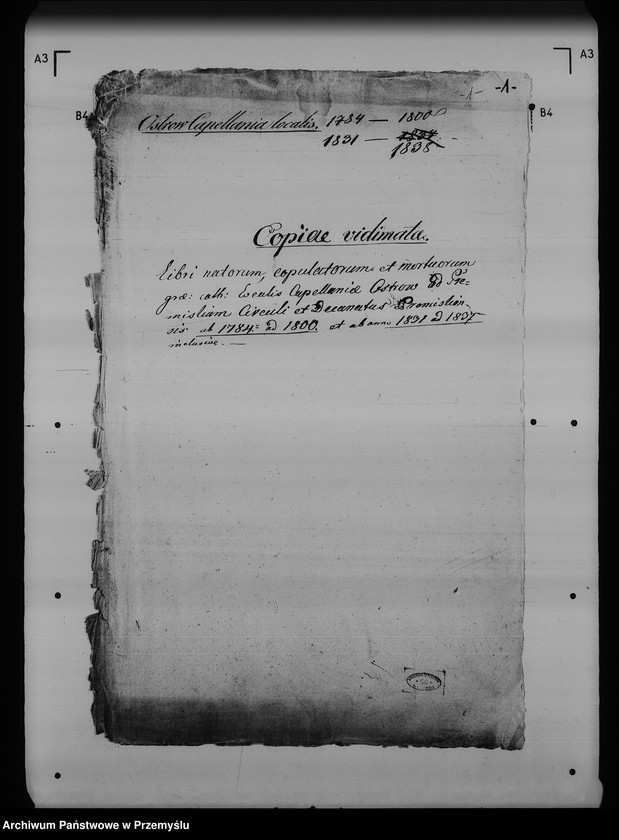 image.from.unit.number "[Kopie ksiąg metrykalnych parafii Ostrów (dekanat Przemyśl)]"