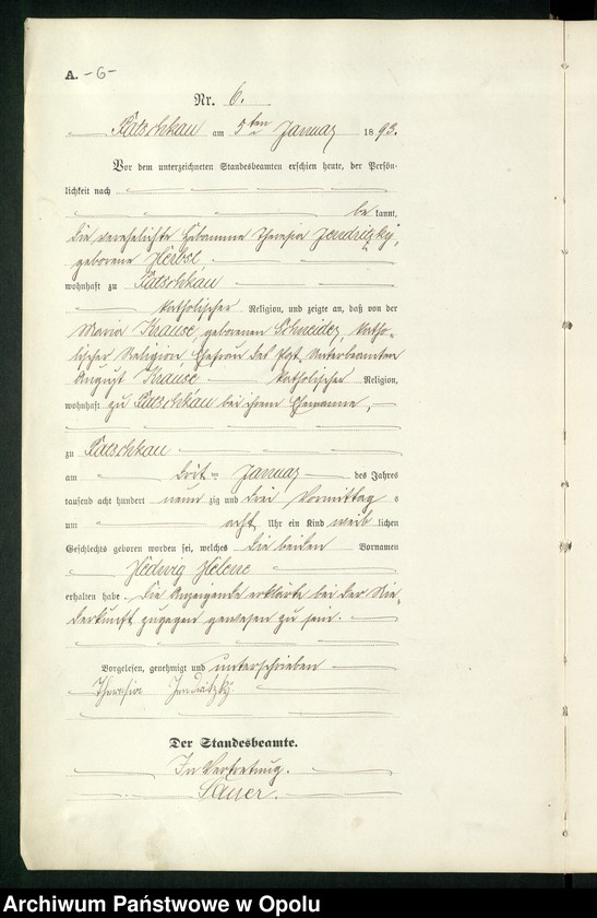 image.from.unit.number "Geburts-Haupt-Register des Standesamts Patschkau Stadt und Land pro 1893"