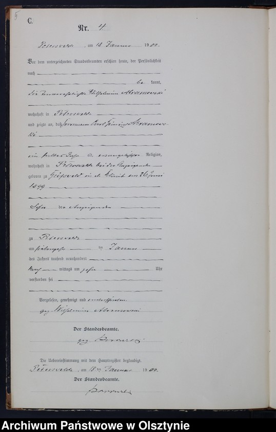 Obraz 7 z jednostki "Sterbe-Neben-Register Nr 1 - 55"