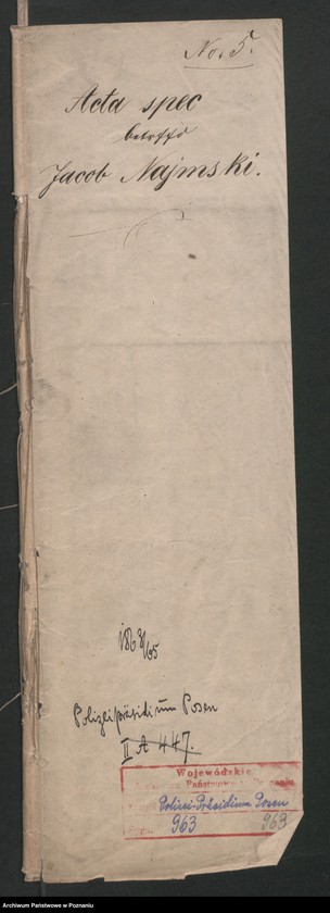 Obraz 2 z jednostki "A. betr. Jakob Najmowski"