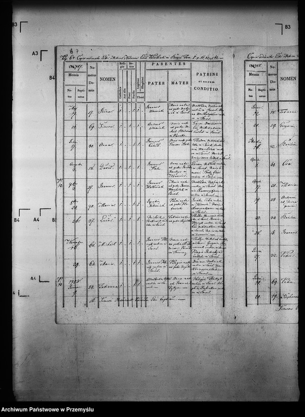 Obraz 11 z jednostki "[Kopie ksiąg metrykalnych parafii Berest z filią Polany (dekanat Grybów)]"