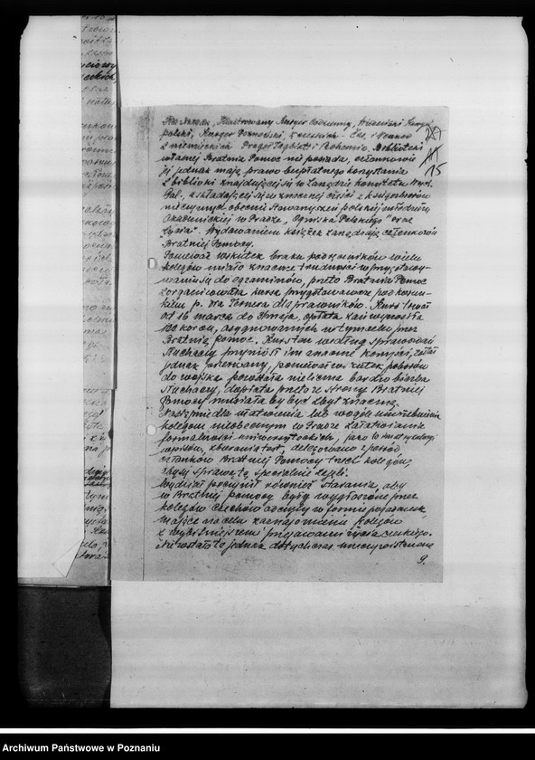 Obraz 19 z jednostki "[Komitet Generalny Pomocy dla Ofiar Wojny w Vevey, Bratnia Pomoc Koła Akademickiego Komitetu Wychodźców w Pradze- sprawozdania i wycinki prasowe.]"