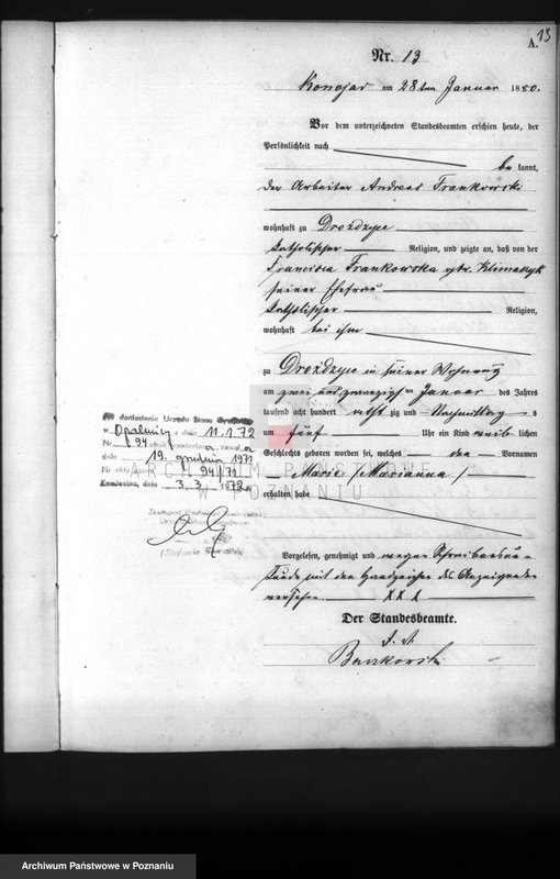 Obraz 15 z jednostki "Księga urodzeń"