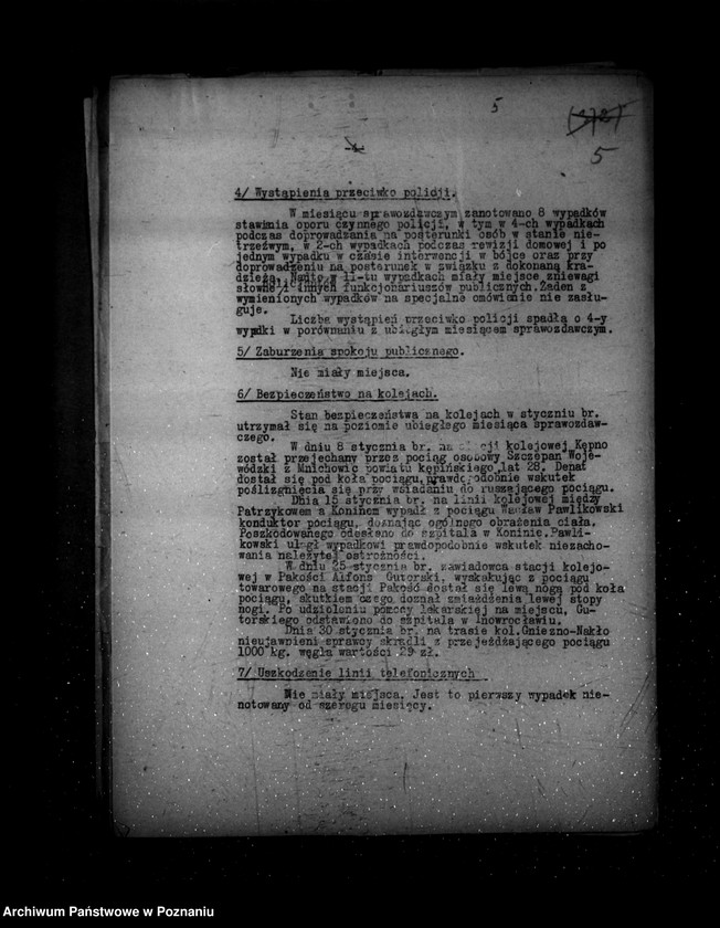 Obraz 9 z jednostki "Sprawozdania ze stanu bezpieczeństwa za miesiące styczeń-luty-marzec 1939 r."