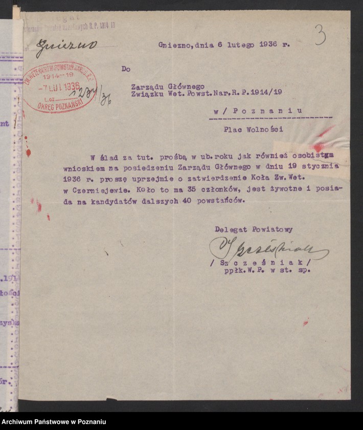 Obraz 6 z jednostki "Gniezno - akta delegata powiatowego."