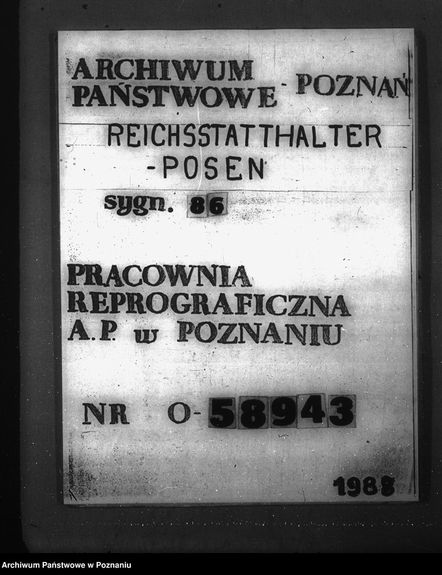 Obraz 1 z jednostki "Podział czynności dla Gaueinsatztab"