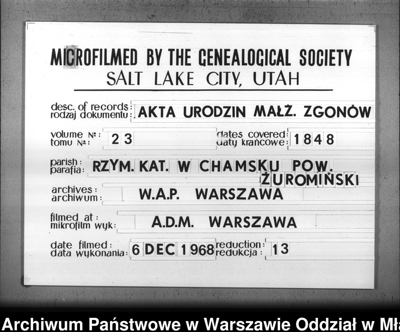 image.from.unit.number "Akta urodzin, małżeństw i zgonów"