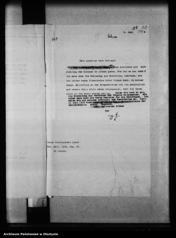 image.from.unit.number "Lötzen, Gedenkhalle, Feste Boyen"