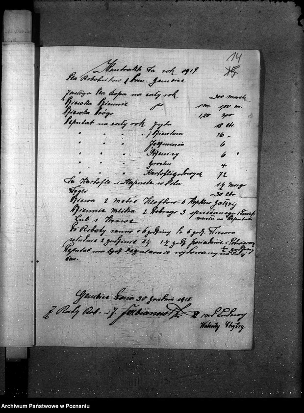 Obraz 18 z jednostki "Kontrakty robotników rolnych [stałych]"