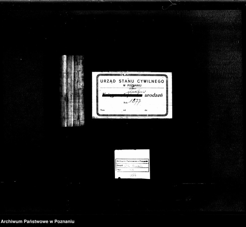 Obraz 2 z jednostki "Skorowidz akt urodzeń t. I"