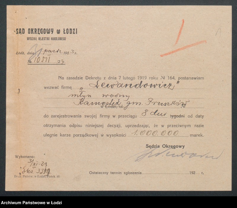 Obraz 3 z jednostki "Władysław Lewandowski- młyn wodny"