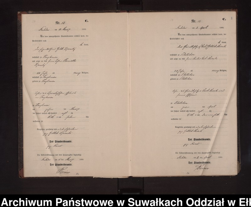 image.from.unit.number "Sterbe-Neben-Register des Preussischen Standes-Amtes Stasswinnen Kreis Loetzen"