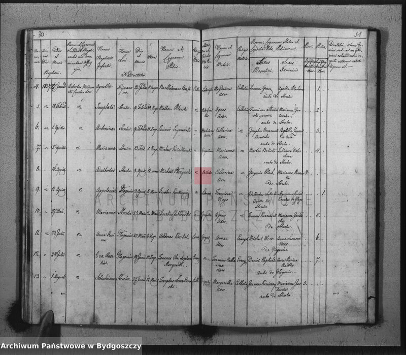 image.from.unit.number "Duplicate der Kirchen Bücher drer Katholischen Kirche zu Strzelno"