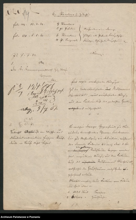 Obraz 19 z jednostki "A. betr. Dionisius Oberfeldt, Kaufmann /Waffenlager/"