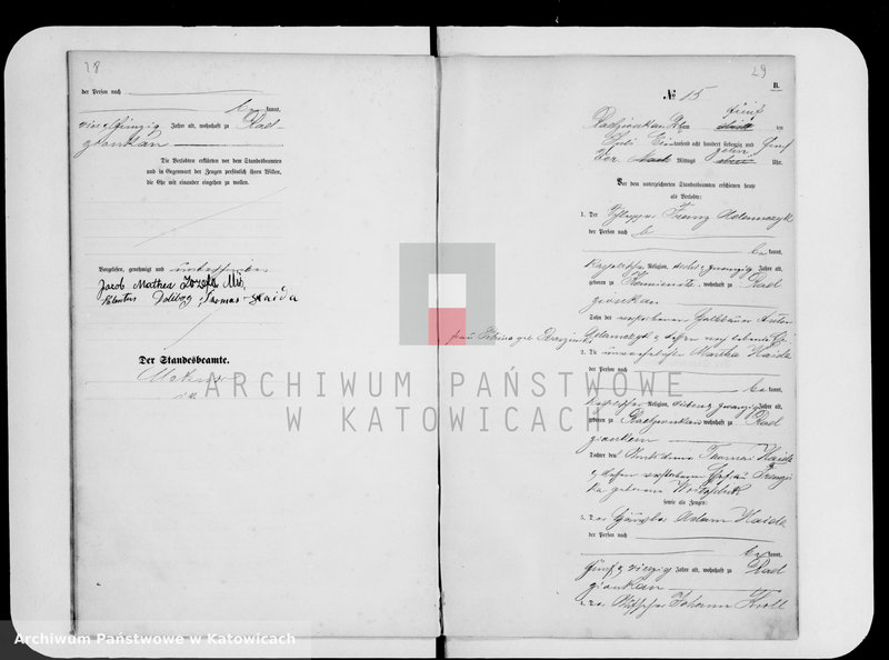 image.from.unit.number "Księga małżeństw za rok 1875 [nr 1-22]"