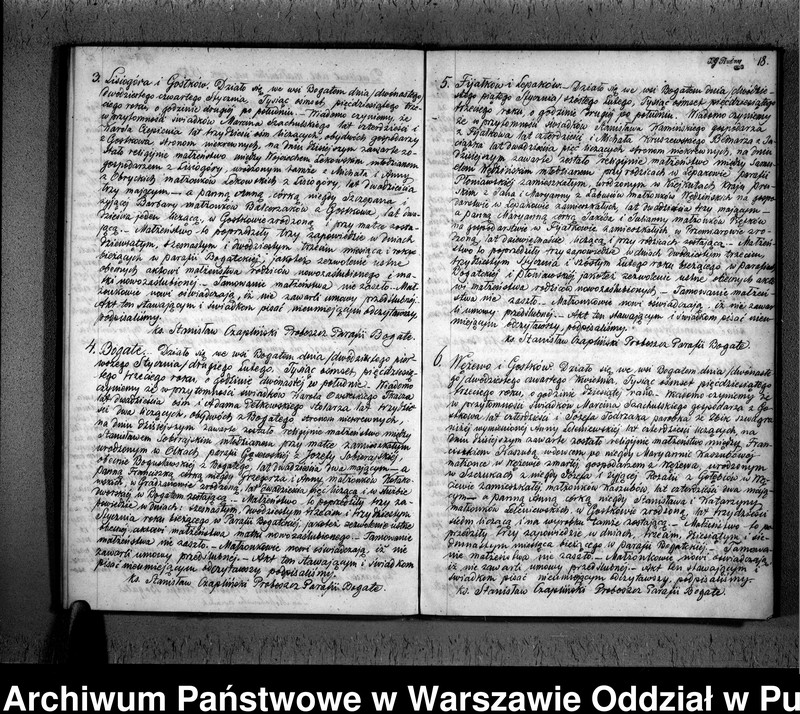 Obraz 16 z jednostki "Akta urodzeń, małżeństw i zgonów"