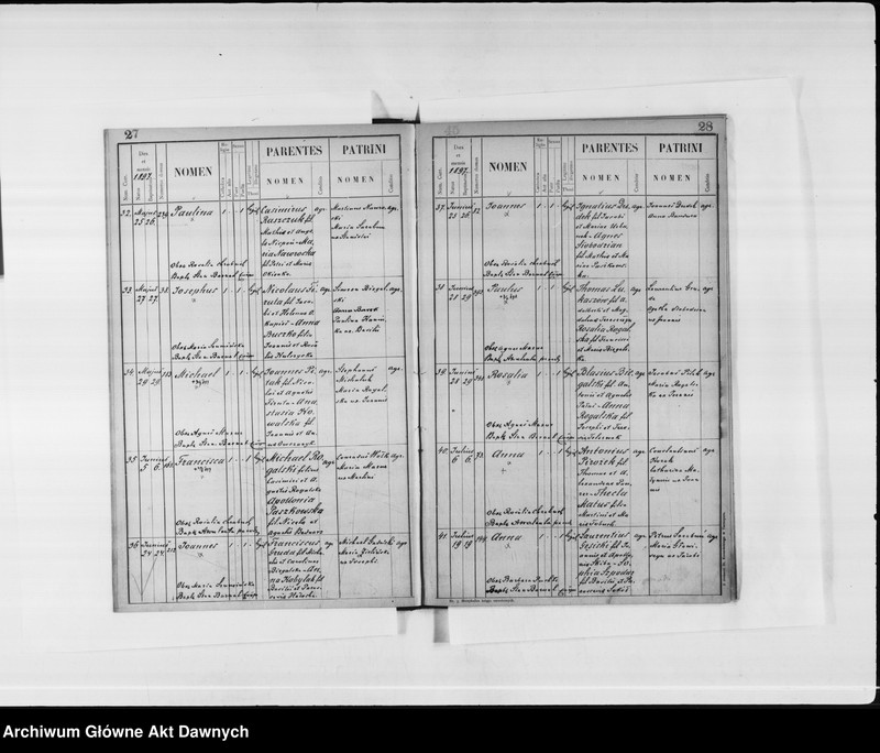 image.from.unit.number "Parafia: Grzymałów. Dekanat: Skałat. Księga metrykalna urodzeń tylko dla wsi Ostapie*. Tom III."