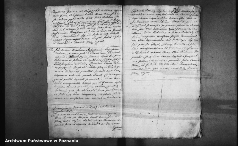 Obraz 14 z jednostki "Decreta officii [protocollon]"