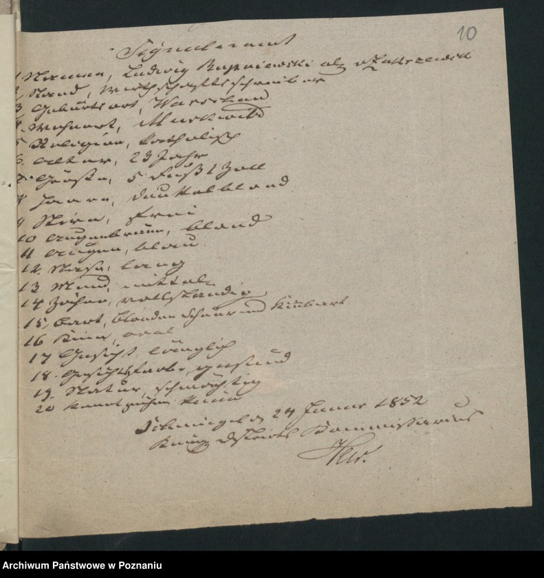 Obraz 15 z jednostki "A. betr. Ludwig Runiewski alias von Zakrzewski"