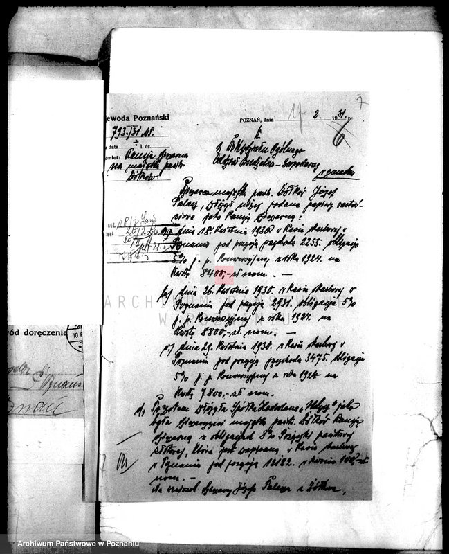 Obraz 11 z jednostki "Kaucja dzierżawna majątku państwowego Żółków"