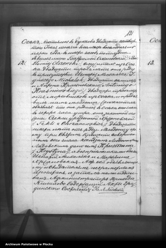 image.from.unit.number "Akta urodzeń, małżeństw i zgonów"