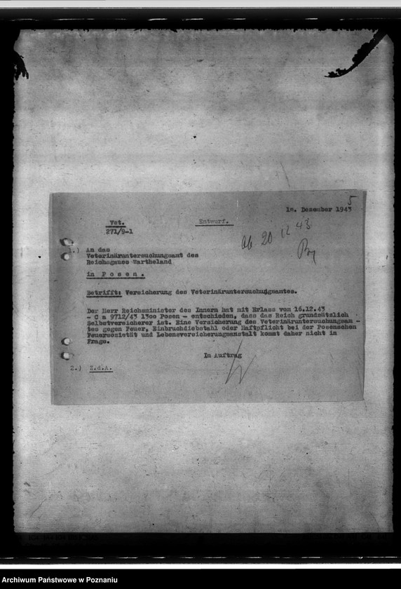 Obraz 9 z jednostki "Veterinäruntersuchungsamt"