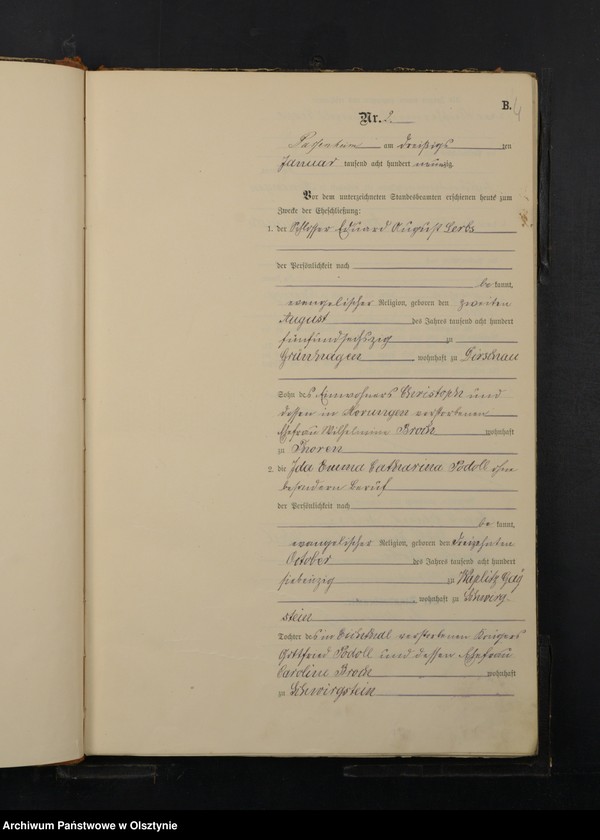 image.from.unit.number "Heiraths-Haupt-Register Nr 1 - 40"