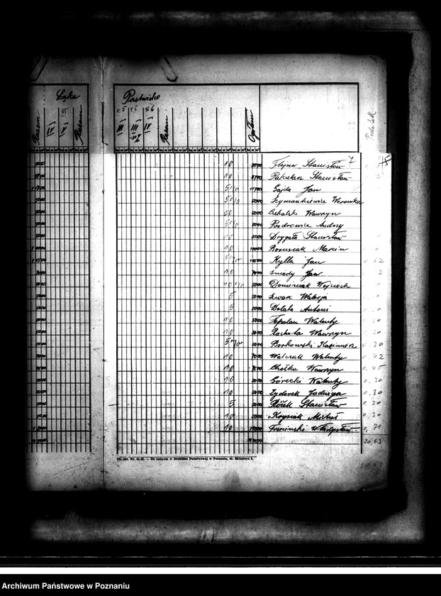 Obraz 13 z jednostki "Tymczasowy rejestr pomiarowy części majątku Przygodzice powiatu ostrowskiego"
