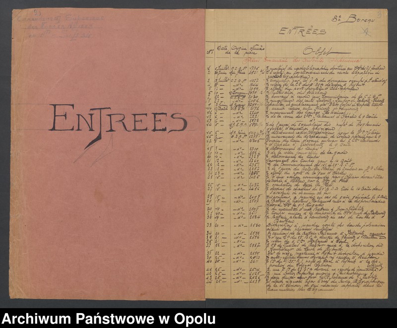 Obraz 4 z jednostki "Entress /Korespondencja wpływająca pochodząca od władz wyższych i jednostek podległych - pisma, zarządzenia/ 30.06.-29.10.1920"