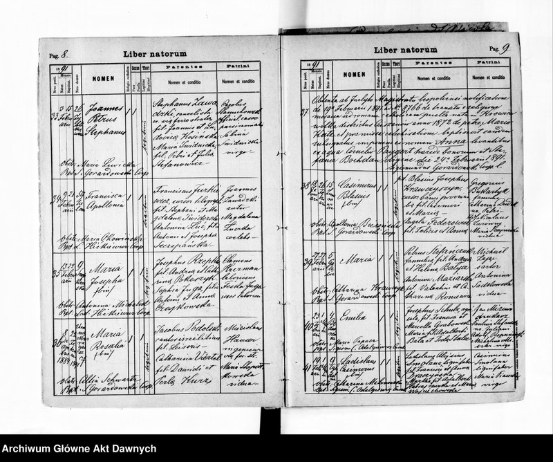 image.from.unit.number "Parafia: Lwów, parafia św. Mikołaja. Dekanat: Lwów. Księga metrykalna urodzeń, ślubów i zgonów dla całej parafii."