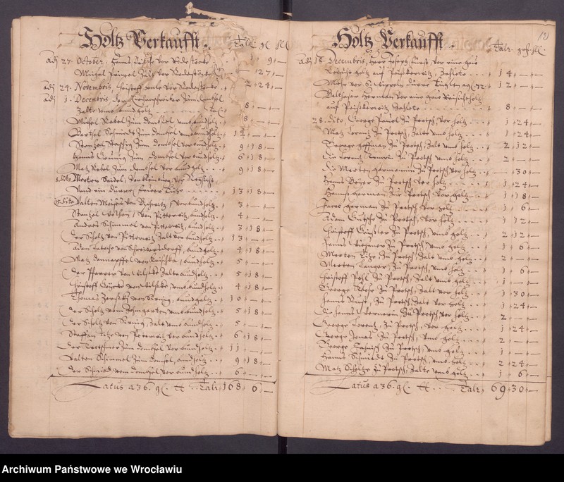 image.from.unit.number "Jahrerechnungen der güter Protsch, Peiskerwitz und Domslau"