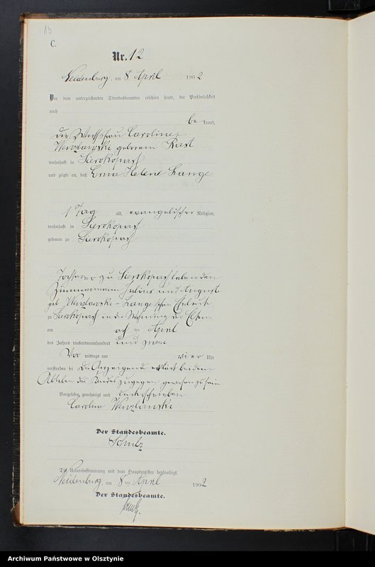 image.from.unit.number "Sterbe-Neben-Register Nr 1 - 70"