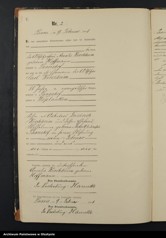 image.from.unit.number "Sterbe-Neben-Register Nr 1 - 25"