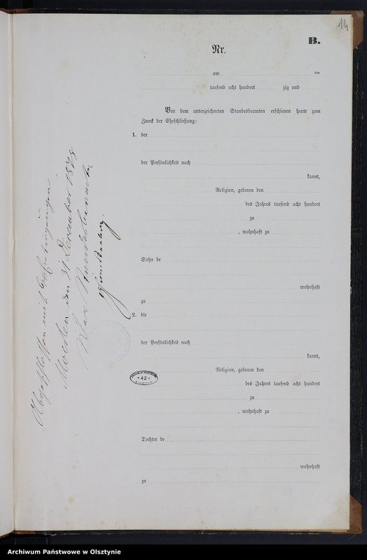 image.from.unit.number "Heiraths-Neben-Register Nr 1 - 6"
