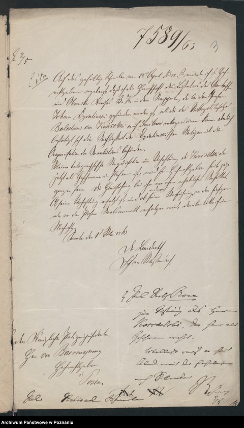 Obraz 5 z jednostki "A. betr. Boleslaus von Kościelski /auch Ludwig, Anton und Adam/"