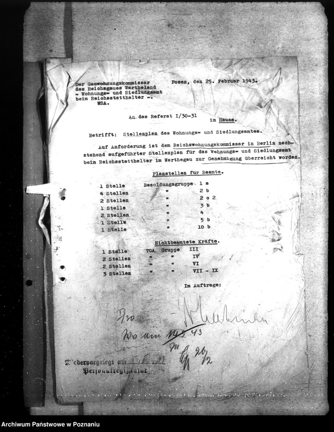 Obraz 5 z jednostki "Organisation und Aufgabenbereich des Wohnungs - und Siedlugsamts"