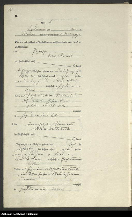 image.from.unit.number "Księga małżeństw"