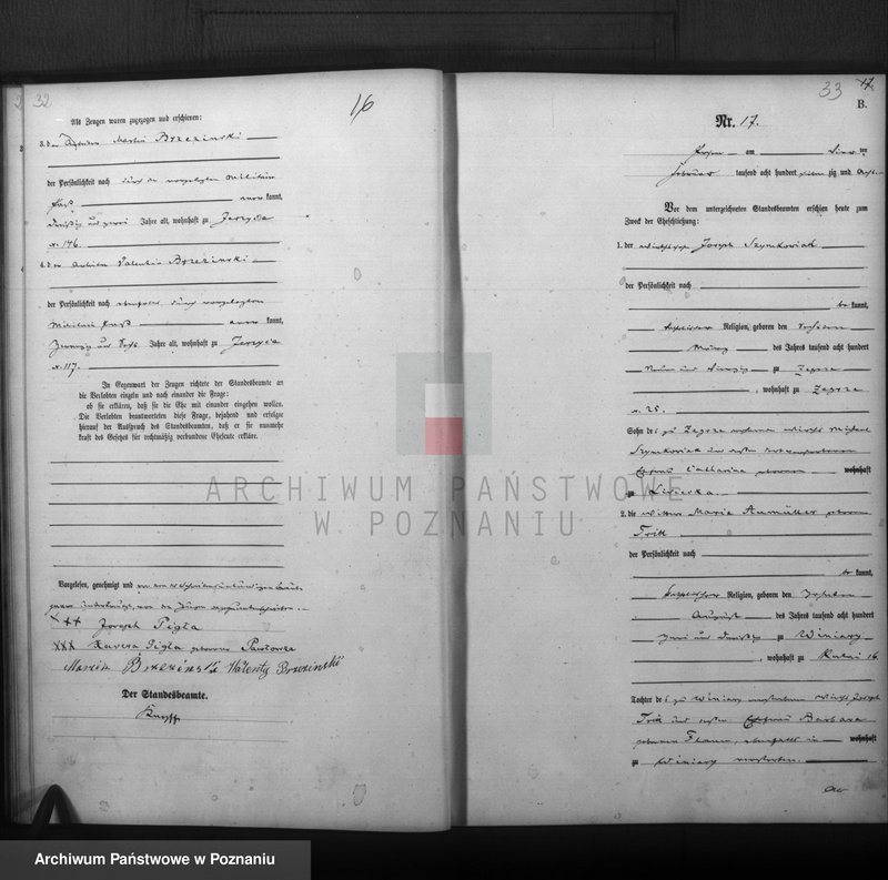 Obraz 18 z jednostki "Księga małżeństw"