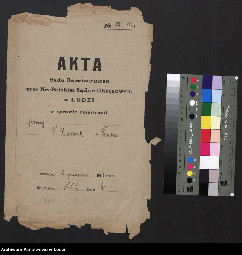 Obraz 2 z jednostki "Hersz Russak- skład zegarów"