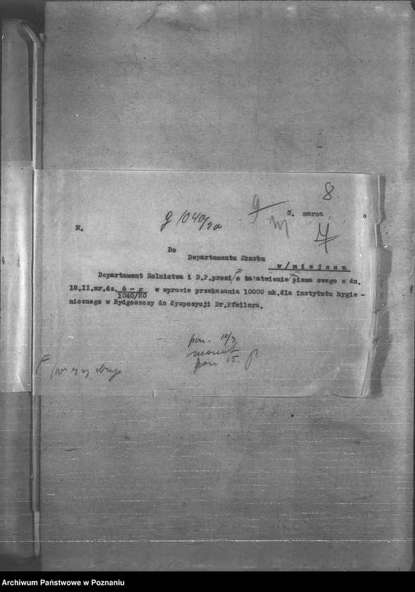 Obraz 12 z jednostki "Budżet - Państw. Naukowego Instytutu Rolniczego w Bydgoszczy rok 1921 - 1922"