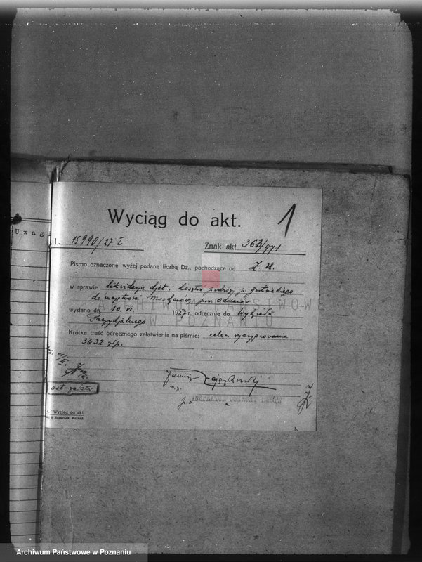 Obraz 5 z jednostki "Majętność leśna Możdzanów powiat ostrowski"