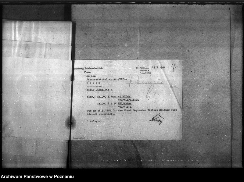 Obraz 11 z jednostki "Berichte - w sprawach budowlanych"