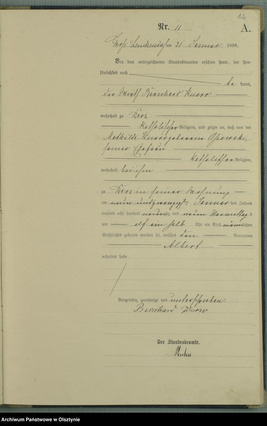 image.from.unit.number "Geburts-Haupt-Register Nr 1 - 98"
