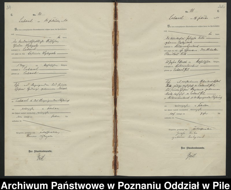 Obraz 14 z jednostki "Księga zgonów"