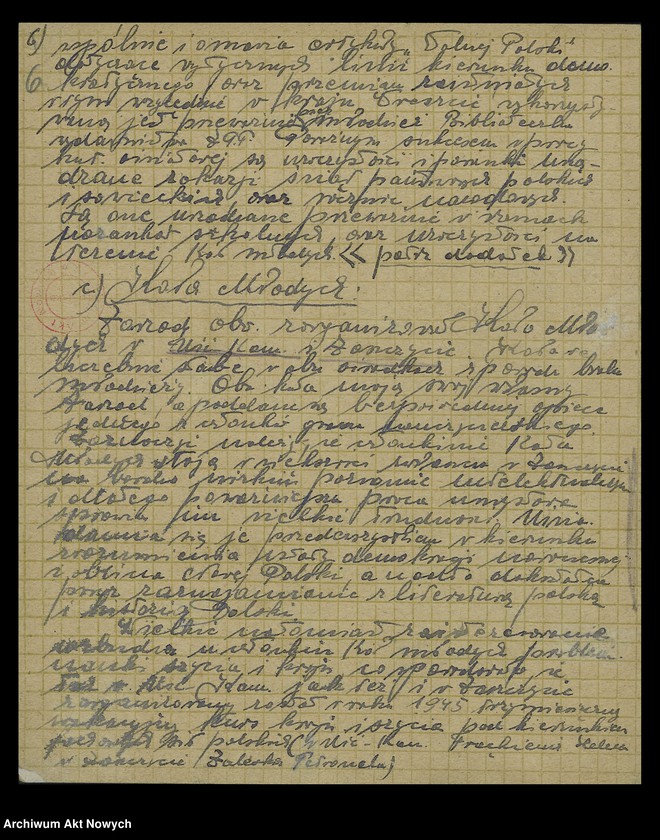 image.from.unit.number "Położenie ludności polskiej i działalność ZPP w obwodzie Ust-Kamieniogorsk /Kazachstan Wschodni/. Sprawozdania zarządu obwodowego."