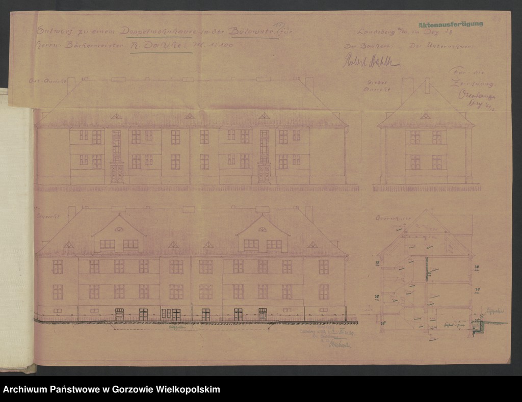 Obraz 1 z kolekcji "Akta miasta Gorzowa Wielkopolskiego111"
