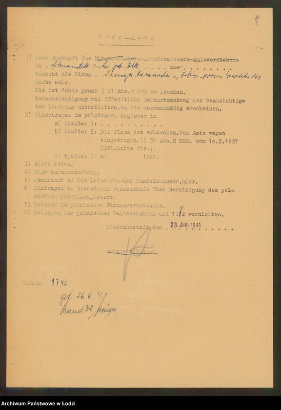 Obraz 11 z jednostki "Szmaja Kammacher- sprzedaż materiałów piśmiennych"