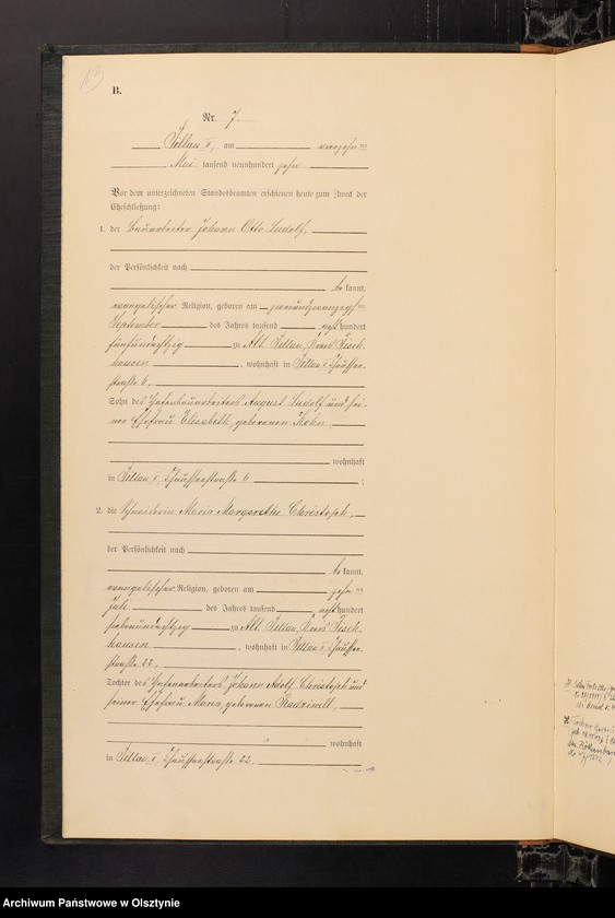 image.from.unit.number "Heiraths-Haupt-Register Nr 1 - 13 i 1 - 31"